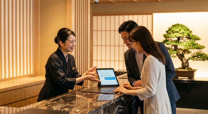 ホテル・旅館向けAIサポート
