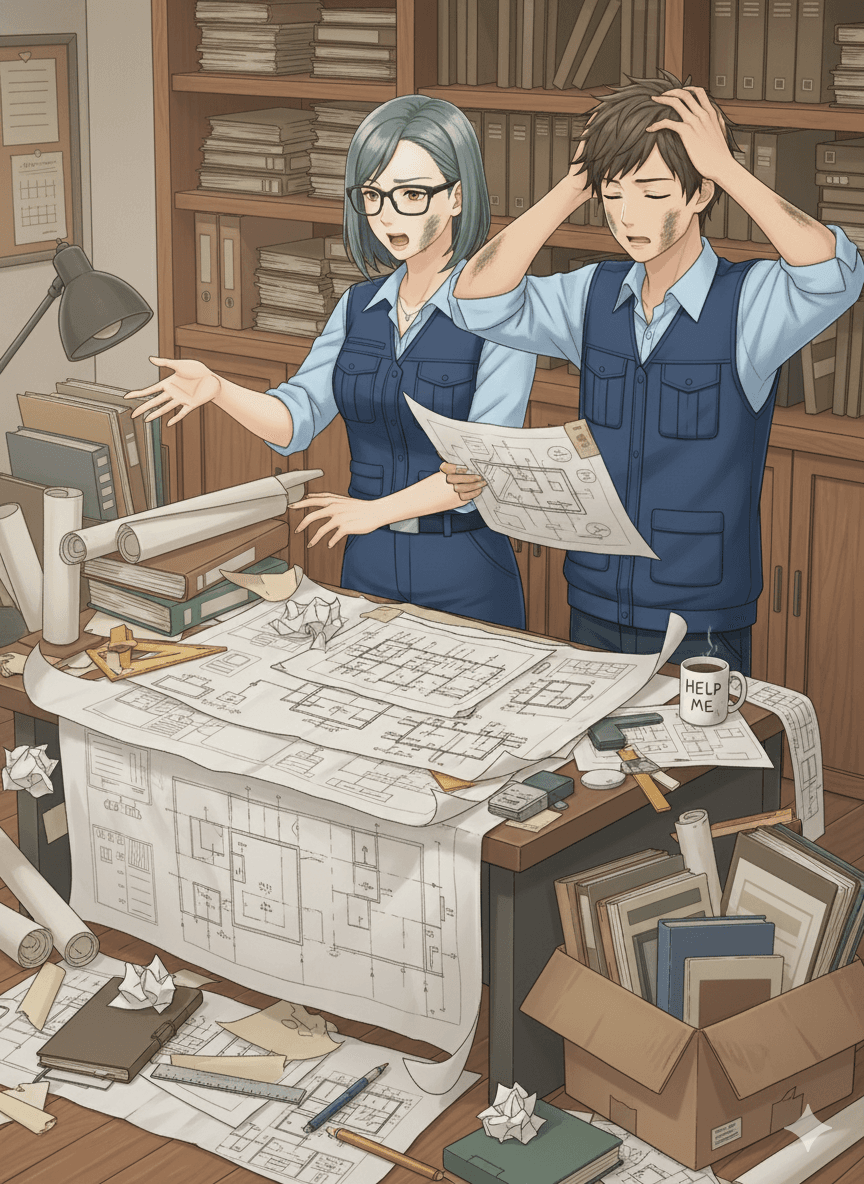 アナログ作業が多く、若手が集まらない