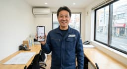 日替わりランチの投稿が毎日届く